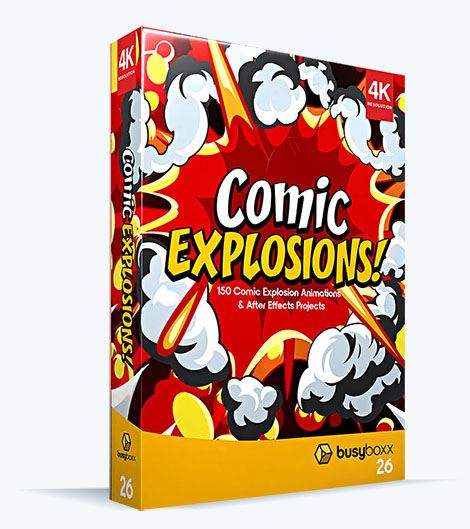 V26 Comic Explosions