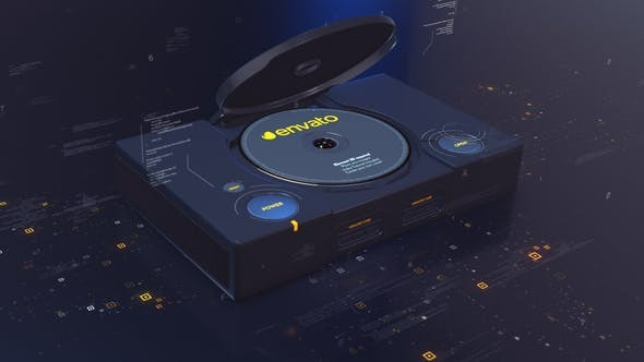 Gaming Console Logo Reveal Image