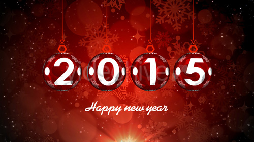 New Year Christmas Ball Celebration