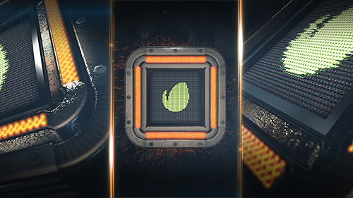 Square Tech Logo Preview Image