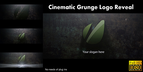 Cinematic Grunge Logo Reveal Preview