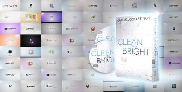 Quick Logo Sting Pack 01 Clean Bright preview