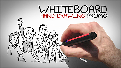 whiteboard-hand-drawing-promo-preview image