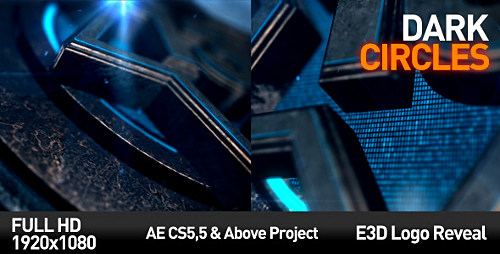 Dark Circles Logo Reveal Preview