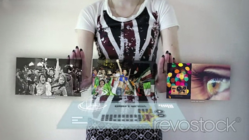 Holographic Girl Preview Image