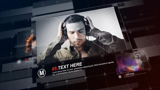 Motion Array Glam Slide