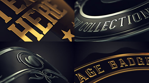 Vintage Logo Badges Package Preview Image