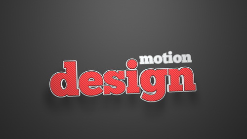 3D text design 3dfootage