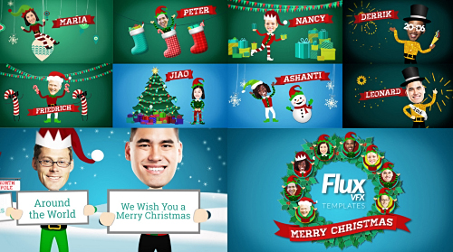 Christmas Elves Greetings Preview Image