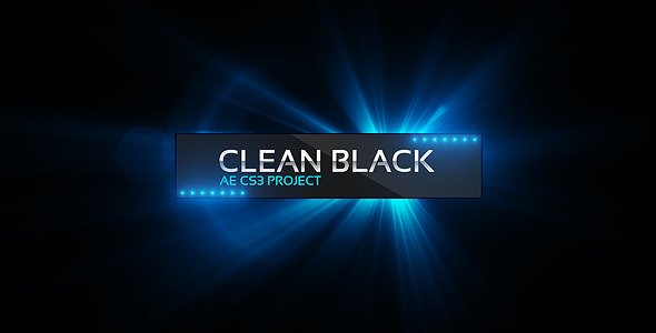 Clean Black Presentation image