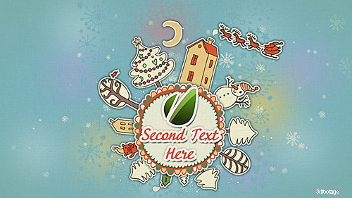 New Year Round Animation preview