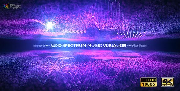 Audio Spectrum Music Visualizer image
