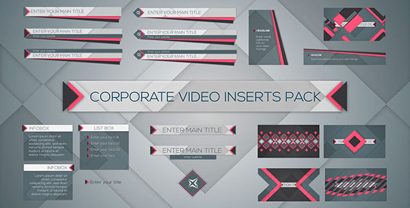 Corporate Video Inserts Pack Image