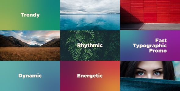 Fast Typographic Promo Image