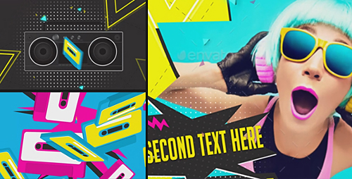 Glam Rock Cassette Slideshow Images