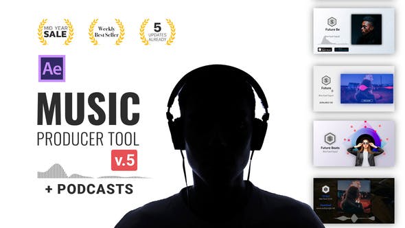 Audio Visualization Music Producer Tool Preview image v5