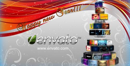 After Effects Project VideoHive - Sphere Tree Christmas