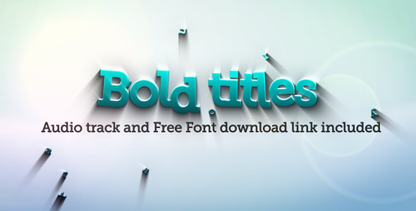 Bold Titles Logo Revealer.117278